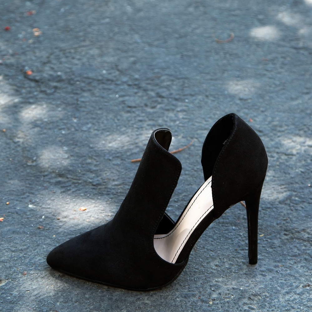 NEW🔥 Closed Toe Mules Ankle Booties Stiletto Heel - Picture 6 of 7